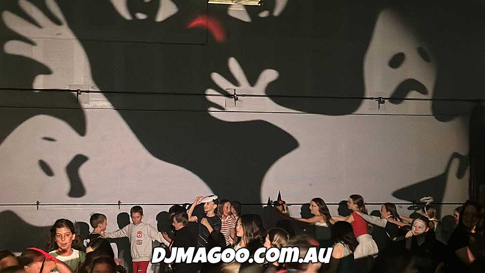 Halloween lighting Hire with DJ MAGOO