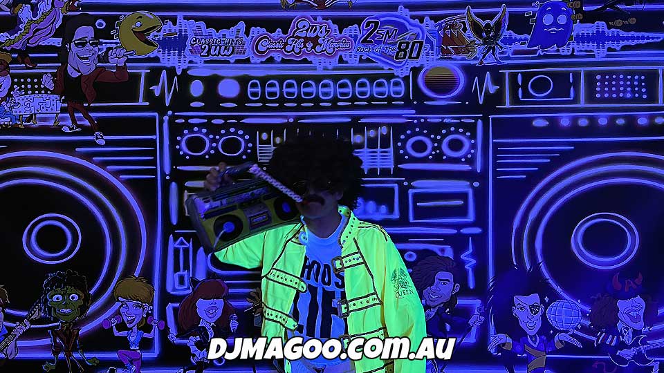 80s Glow Party Ghetto Blaster Tour with DJ MAGOO
